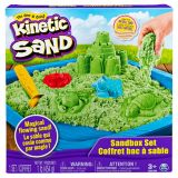 Kinetic Sand Sandbox Set with Tools & Molds, Squeezable Sensory Sand, 1 lb, 3-pc, Ages 3+ | Kinetic Sandnull