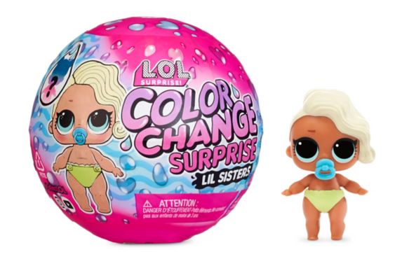 L.O.L. Surprise! Colour Change Surprise Lil Sisters, Assorted Product image