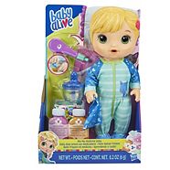 Baby Alive Mix My Medicine Baby Doll, Kitty-Cat Pajamas, Drinks and Wets, Doctor Accessories