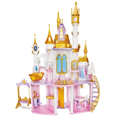 Château de célébration ultime Princesses Disney, Maison de poupées avec spectacle lumineux de feux d'artifice musical Image de l’article