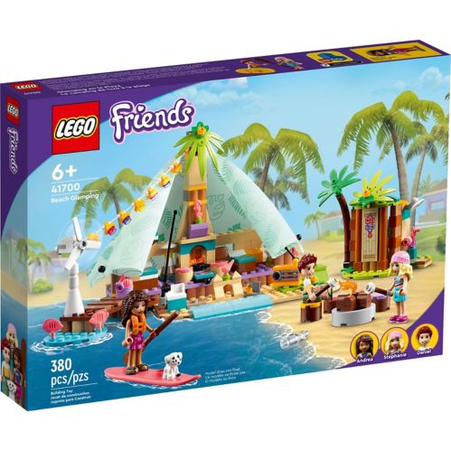 LEGO Friends, Camping glamour à la plage – 41 700, paq. 41700, 380 pcs, 6 ans et plus Image de l’article