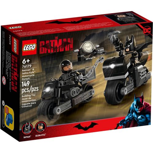 LEGO DC Batman : La poursuite en moto de Batma et Selina Kyle, 76179, 149 pcs, 7 ans et plus Image de l’article