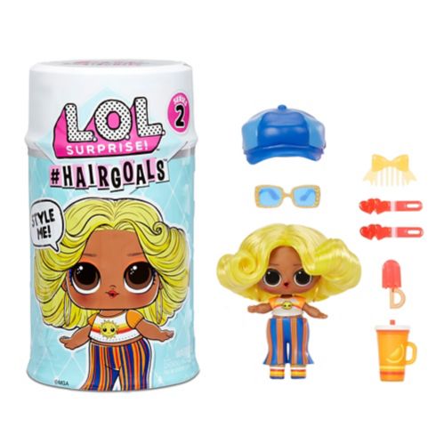 L.O.L. Surprise! Hairgoals Series 2 w/ 15 Surprises Tot Dolls For Kids, Assorted, Ages 6+ Product image