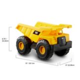 CAT Dump Truck or Excavator Construction Toy, Indoor/Outdoor, 15-in, Assorted, Ages 2+ | CATnull
