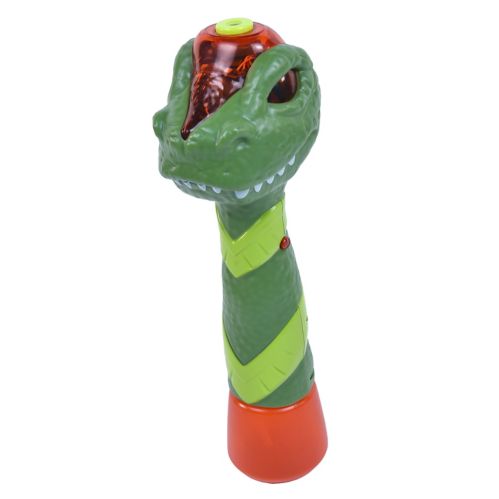 Maxx Bubbles Kids' Light & Sound Dino Baton Bubble Blower/Maker Toy w/ Solution,Age 3+ Product image