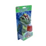 Maxx Bubbles Kids' Light & Sound Dino Baton Bubble Blower/Maker Toy w/ Solution,Age 3+