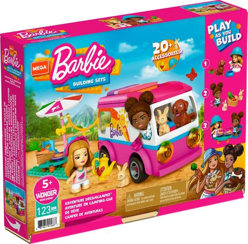 Mega Construx™ Barbie® Adventure DreamCamper™, Age 5+ Product image