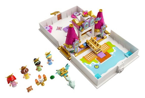 LEGO Disney Livre d'aventures d'Ariel, Belle, Cendrillon et Tiana – 43193 Image de l’article