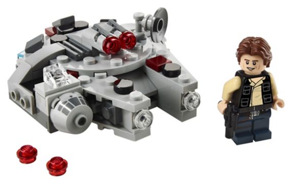 Microvaisseau LEGO<lt/>sup<gt/>MD<lt/>/sup<gt/> Star Wars<lt/>sup<gt/>MC<lt/>/sup<gt/> Millennium Falcon<lt/>sup<gt/>MC/sup<gt/> – 75295 Image de l’article