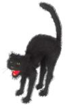 chat noir en peluche