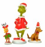 grinch figurine set