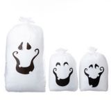 For Living Halloween Lawn Bags Kit for Stuffing Leaves, Assorted Styles, White, 3-pc | FOR LIVINGnull
