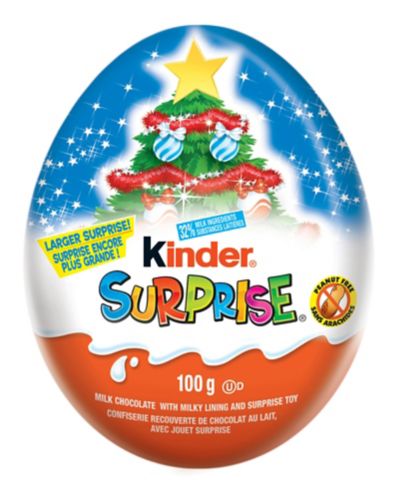 Kinder Uovo Classic Surprise Milk Chocolate & Toy, 100-g Product image