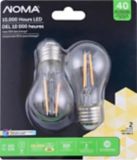 NOMA LED A15 40W E26 Base Soft White Bulb, 2-pk Canadian Tire