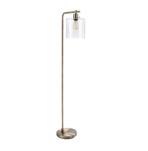 CANVAS Luka Antique Brass Floor Lamp Product image