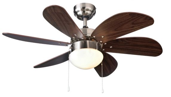For Living Nordica Ceiling Fan 6 Blade, 36 Ceiling Fan With Light