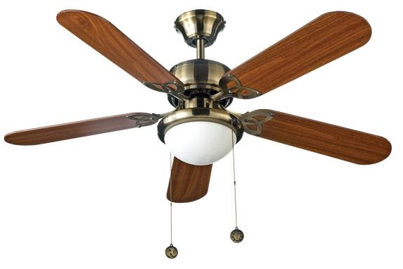 For Living Ronde Ceiling Fan Antique Brass 5 Blade 42 In Canadian Tire - Ceiling Light With Pull Chain Canadian Tire