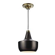 CANVAS Kole Gold & Pewter Plated Ceiling Pendant