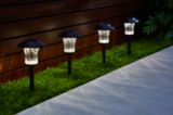 Lampes d'allée en verre NOMA, effet de lac, paq. 2 | NOMAnull