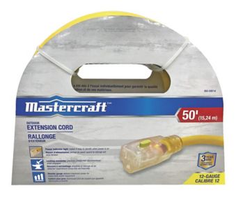 Mastercraft Outdoor Extension Cord Canadian Tire