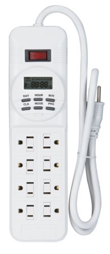 NOMA 8-Outlet Power Bar with Timer Product image