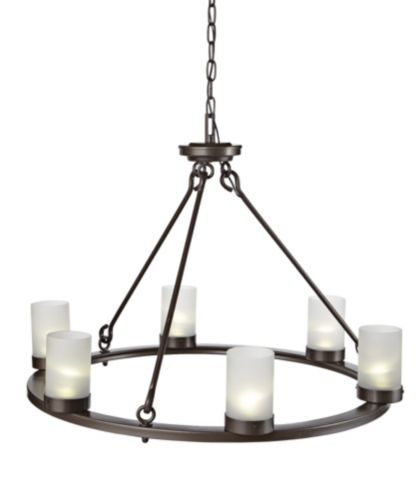 Canvas Sonoma Solar Chandelier Canadian, Battery Operated Outdoor Chandelier Canada