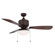 Noma Lakeside Ceiling Fan With Remote 3 Blade 52 In