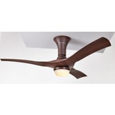 Noma Turin Led Wood Ceiling Fan 3 Blade 54 In