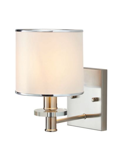 Canvas Lyndon Wall Sconce Light, Swing Arm Wall Lamp Canadian Tire