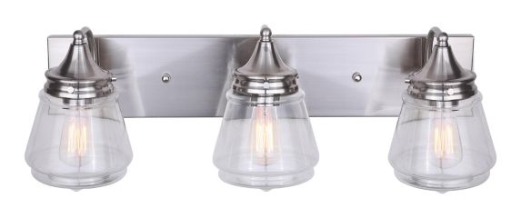 CANVAS Vanity Light, Brushed Nickel Product image