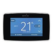 Emerson Sensi Touch Wi-Fi Enabled Smart Thermostat, Black