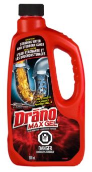 Drano Max Gel Clog Remover 900 Ml
