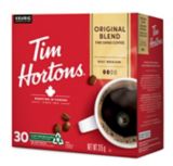 Keurig 30-pk Tim Horton's Original Blend Fine Grind Roast K-Cup® Coffee Pods, 315-g | Tim Hortonsnull