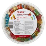 FRANK Assorted Gummy Candy Tub, 550-g | FRANKnull