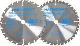 Mastercraft 7-1/4-in Carbide Circular Saw Blade Set, 2-pc | Mastercraftnull