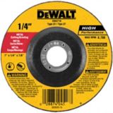 DEWALT General Purpose Metal Grinding Wheel, 7 x 1/4 x 7/8in