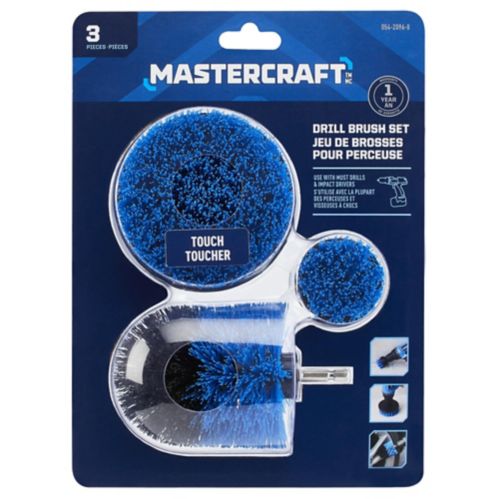Mastercraft Drill Brush Set 3pc, Bathtub Safety Bars Canadian Tire