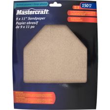 Mastercraft Aluminum Oxide Sandpaper Assorted Grits 5 Pk Canadian Tire