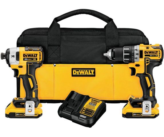 DEWALT DCK283D2 20V MAX XR Brushless Compact Drill & Impact Driver Combo, 2.0Ah Product image