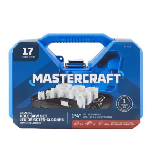 Mastercraft Hole Saw Set, 17-pc Product image