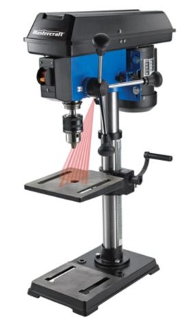 Mastercraft Drill Press With Laser 10 In Canadian Tire