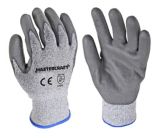 Mastercraft PU Dipped Level 5 Cut Resistant Gloves | Mastercraftnull