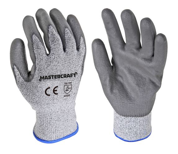 Mastercraft PU Dipped Level 5 Cut Resistant Gloves Product image