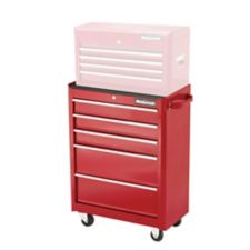 Mastercraft 5 Drawer Cabinet Deep Red 24 In Canadian Tire