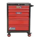 Mastercraft 6-Drawer Cabinet, Black & Red, 26-in | Mastercraftnull