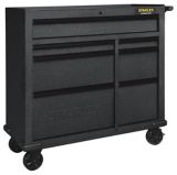 Stanley STST24171BK 7-Drawer Cabinet, Black, 41-in | Stanleynull