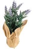 CANVAS Burlap Wrapped Lavender, 13-in | CANVASnull