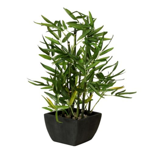 Artificial Bamboo Tree in Pot, 18-in