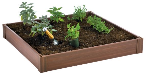 Raised Square Garden Bed, 3.5 x 3.5-ft Product image