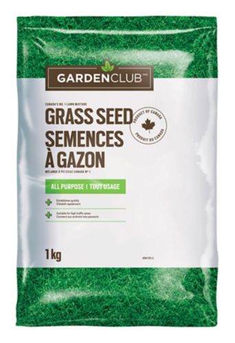 Garden Club All Purpose Grass Seed, 1-kg Product image